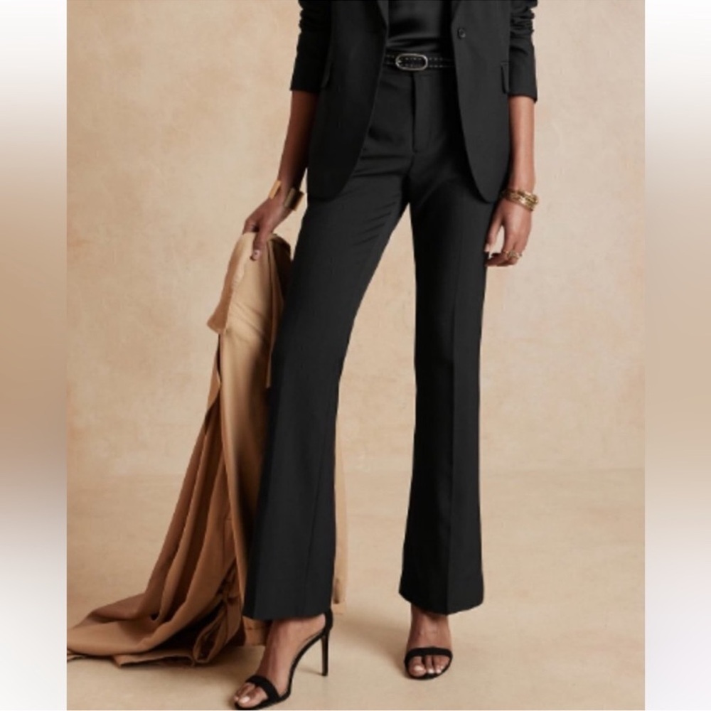 Banana Republic High-Rise Bootcut Stretch Pants